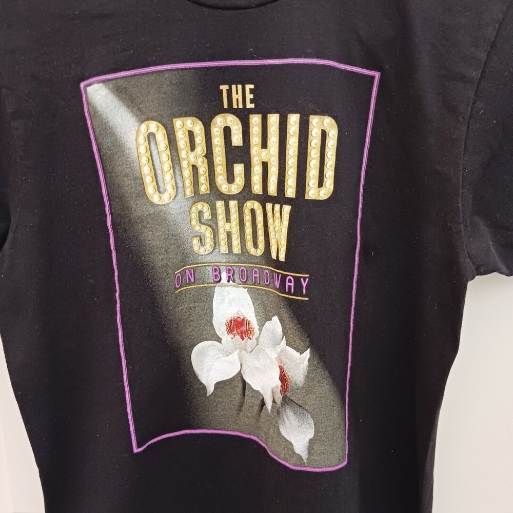 The Orchid Show Broadway New York Botanical Garden Shirt 2011 Women's Small‎